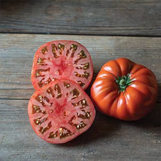 گوجه فرنگی شرابی بوته ای برش خورده