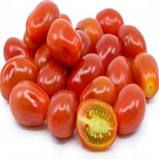 بذر گوجه چری کشیده قرمز پس زمینه