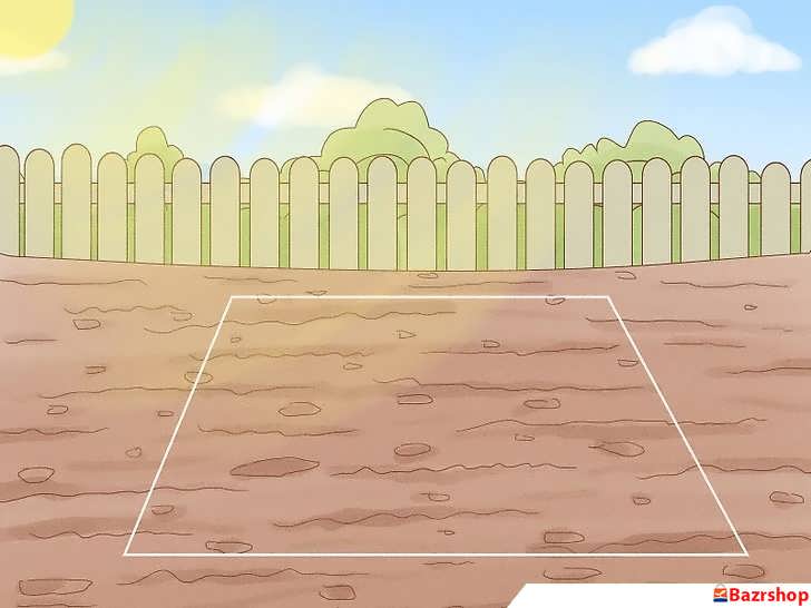 محل باز و آفتاب گیر باغ