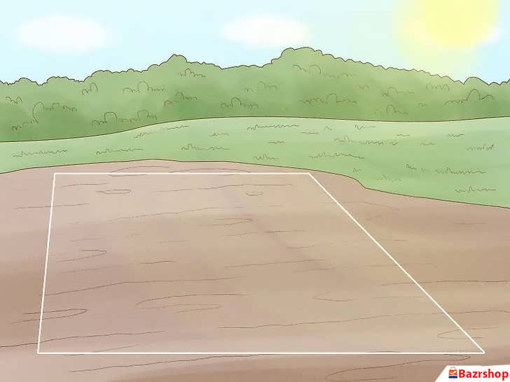 محل آفتاب گیر برای درخت بادام