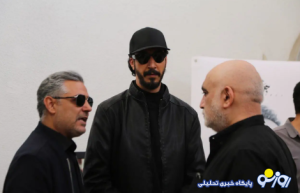 اشک‌های بازیگر سریال پایتخت در مراسم یکی از جانباختگان دی ماه