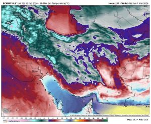 هوای سرد در انتظار کشور