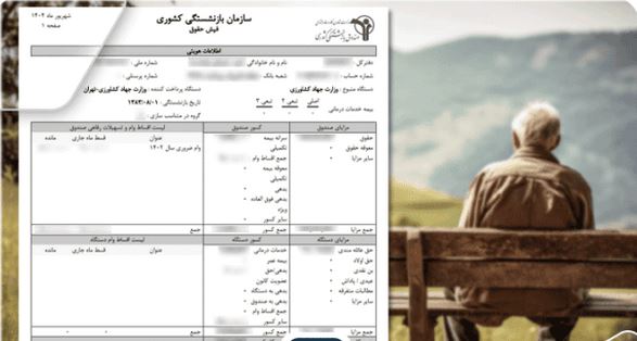خبر مهم درباره فیش حقوقی تیر ماه بازنشستگان کشوری و فرهنگیان بازنشسته
