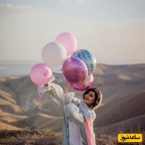 نگاهی به ضیافت لاکچری جشن تولد مریم مومن؛ از چیدمان چشم‌نواز بادکنک‌ها و گل‌آرایی خاص تا شمع‌آرایی و میز پذیرایی مفصل +فیلم