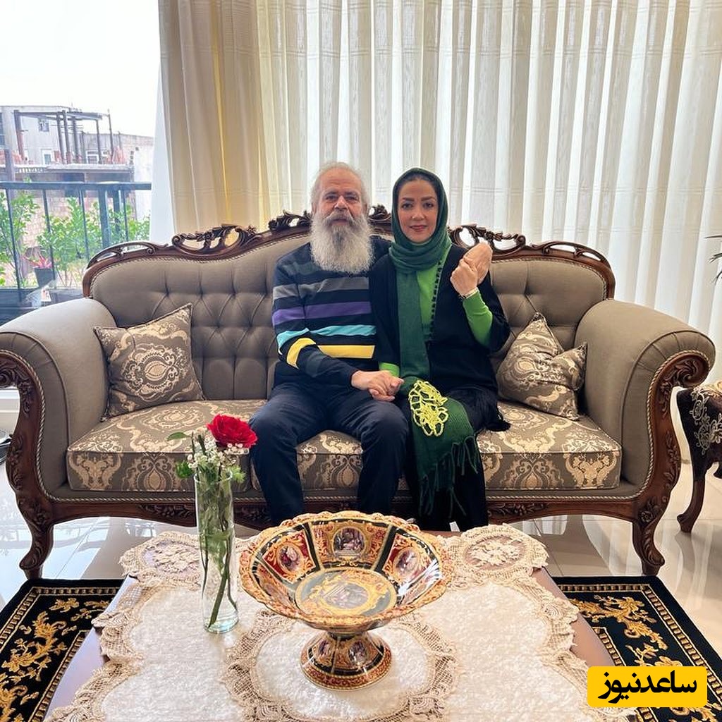 نگاهی به چیدمان منزل دوبلکسِ مجللِ سارا صوفیانی و همسرش/ میز بیلیارد و معماری شاهانه ویلای لواسان، کتابخونه پُر، نقاشی سقفی مینیاتور، چلچراغ و نورهای سه بعدی و.../ خونه نگو کاخ بگو قصر بگو