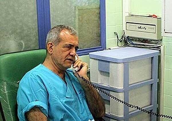 نگاهی به اتاق کار ساده و بدون تجملات پزشکیان در بیمارستان تبریز قبل از رئیس جمهوری/ چیدمانی ساده با کُمدهای چوبی و بدون زرق و برق+ویدیو