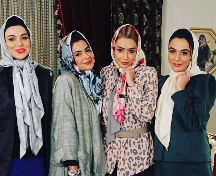 گریم بازیگران در شام ایرانی